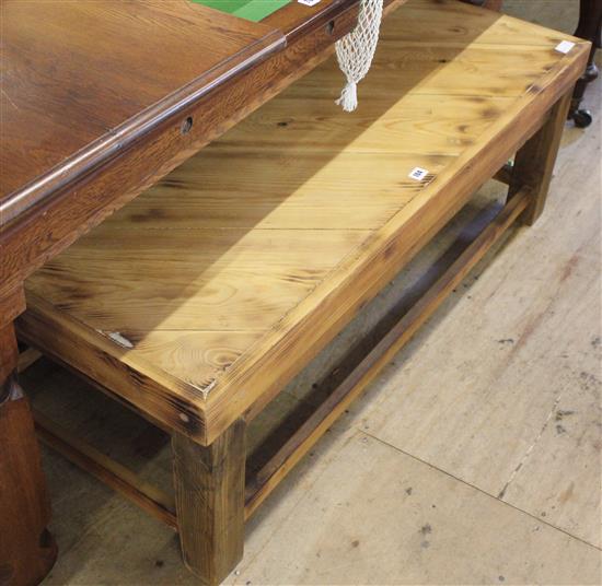 Reclaimed pine coffee table